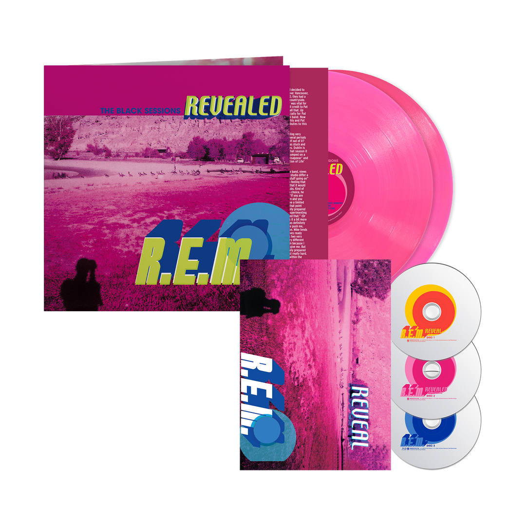 The Black Sessions Revealed (Limited Neon Pink 2-LP, Exclusive) + Reveal (25th Anniversary Edition) (2-CD + Blu-Ray) Bundle - View 1