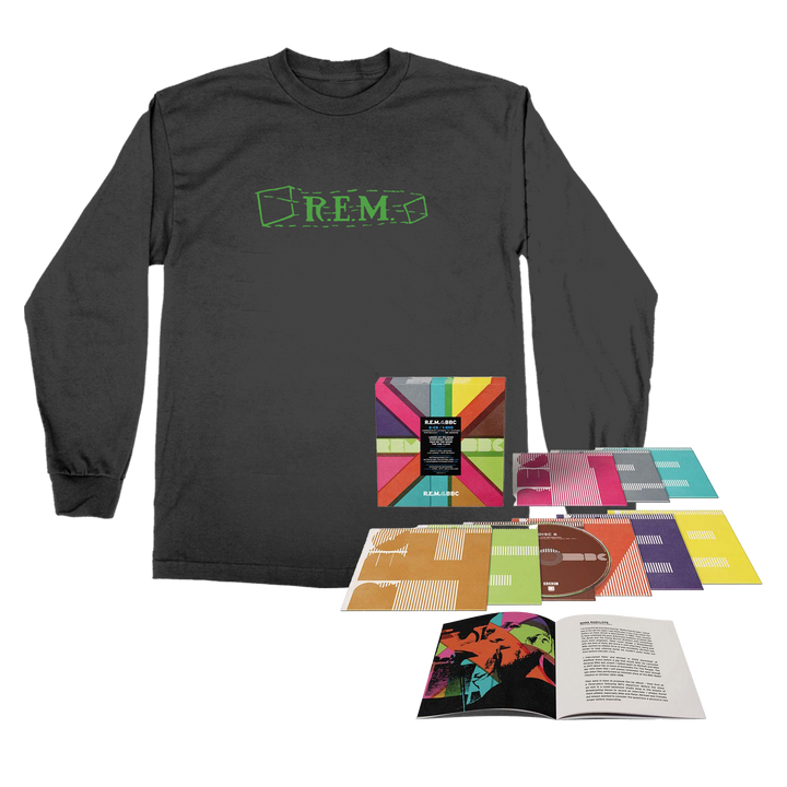 R.E.M. At The BBC (8-CD + DVD Box Set) + Live In London Long Sleeve Tee Bundle