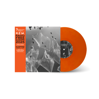 Radio Free Europe 2025 10" Translucent Orange Vinyl E.P. + Radio Free Europe Tee Bundle