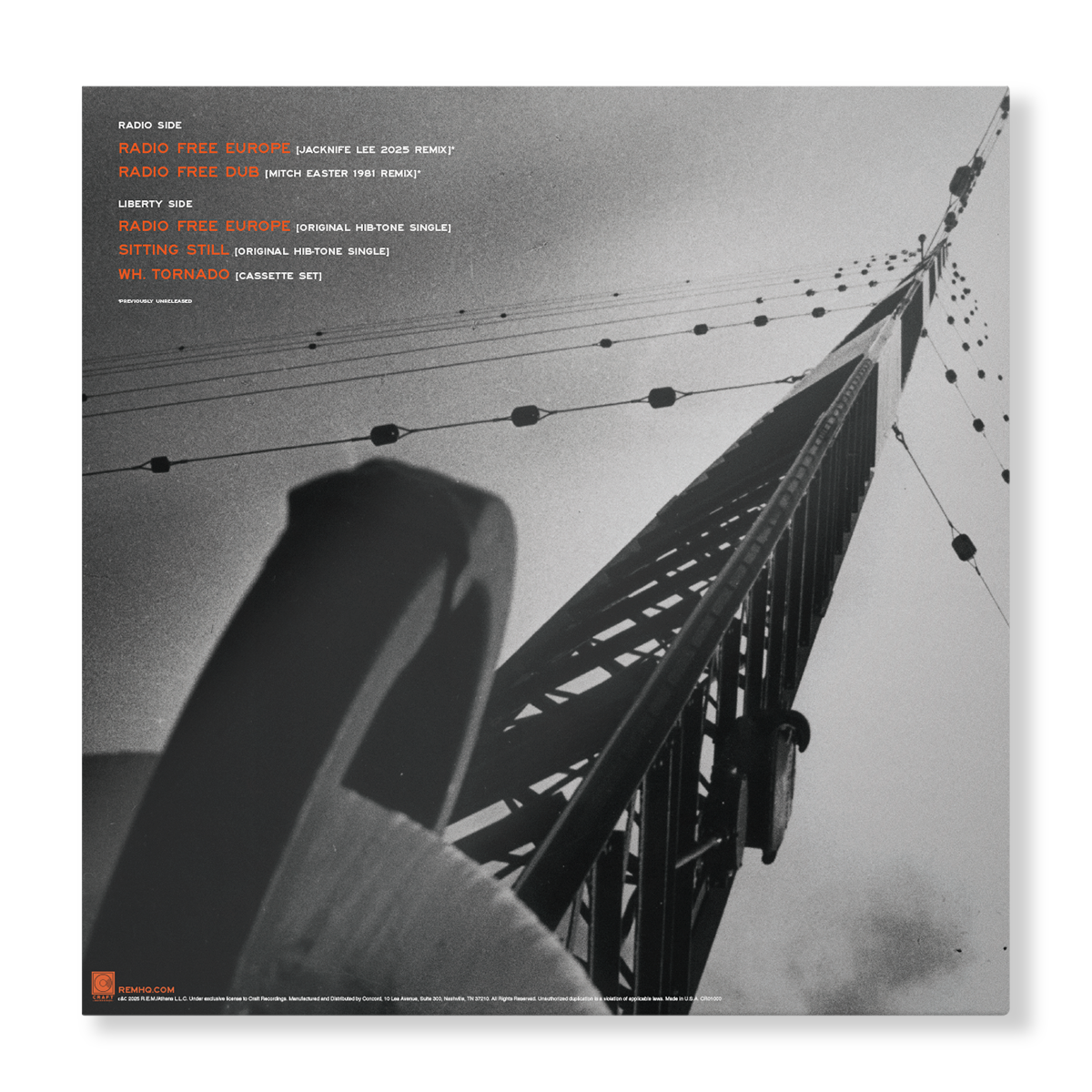 Radio Free Europe 2025 10" Translucent Orange Vinyl E.P.