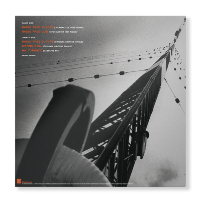 Radio Free Europe 2025 10" Translucent Orange Vinyl E.P. + Radio Free Europe Poster Bundle