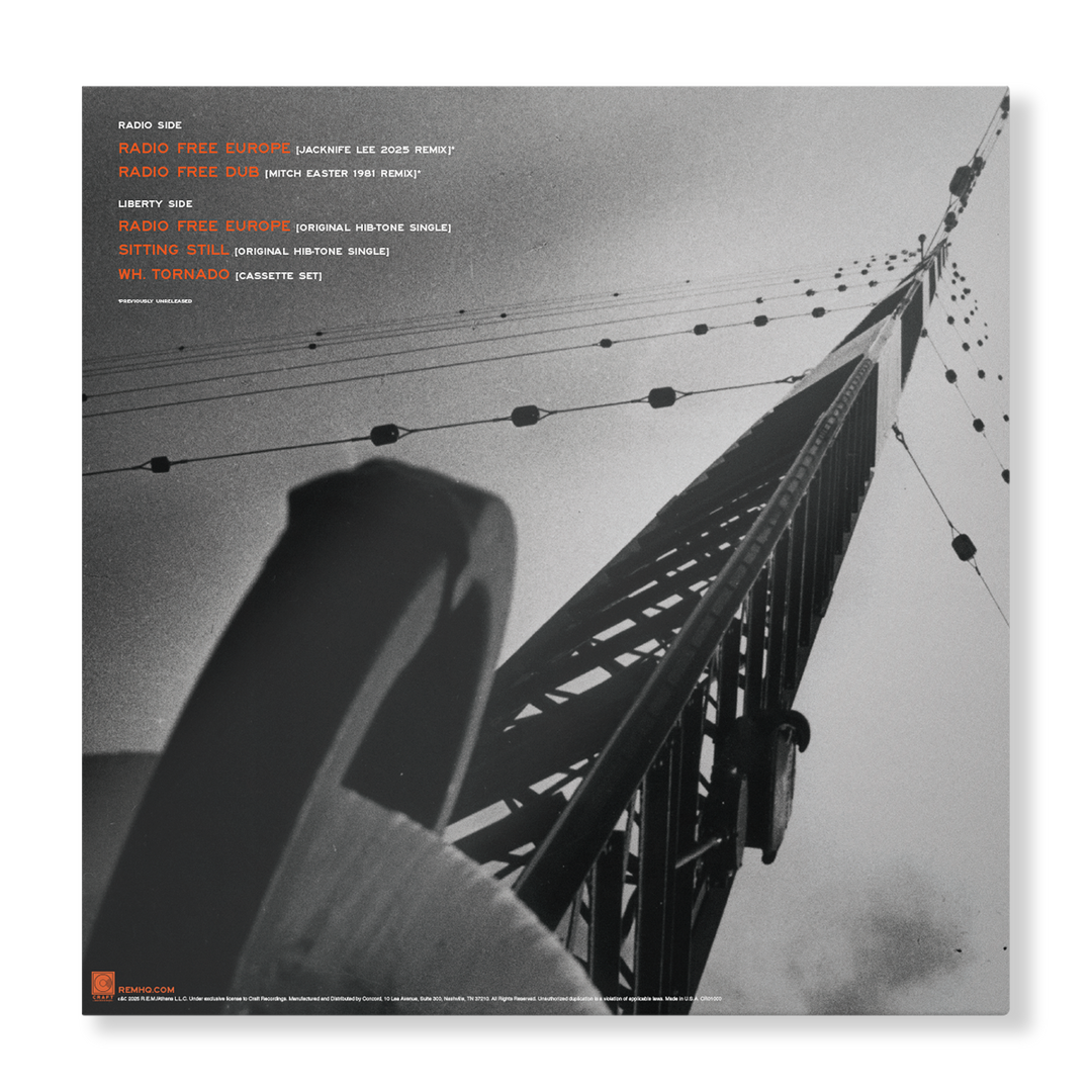 Radio Free Europe 2025 10" Translucent Orange Vinyl E.P. + Radio Free Europe Tee + Radio Free Poster Bundle