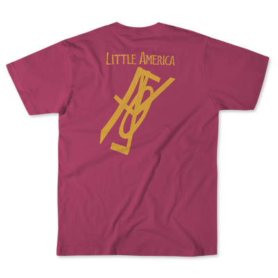 Little America Tee (Berry)