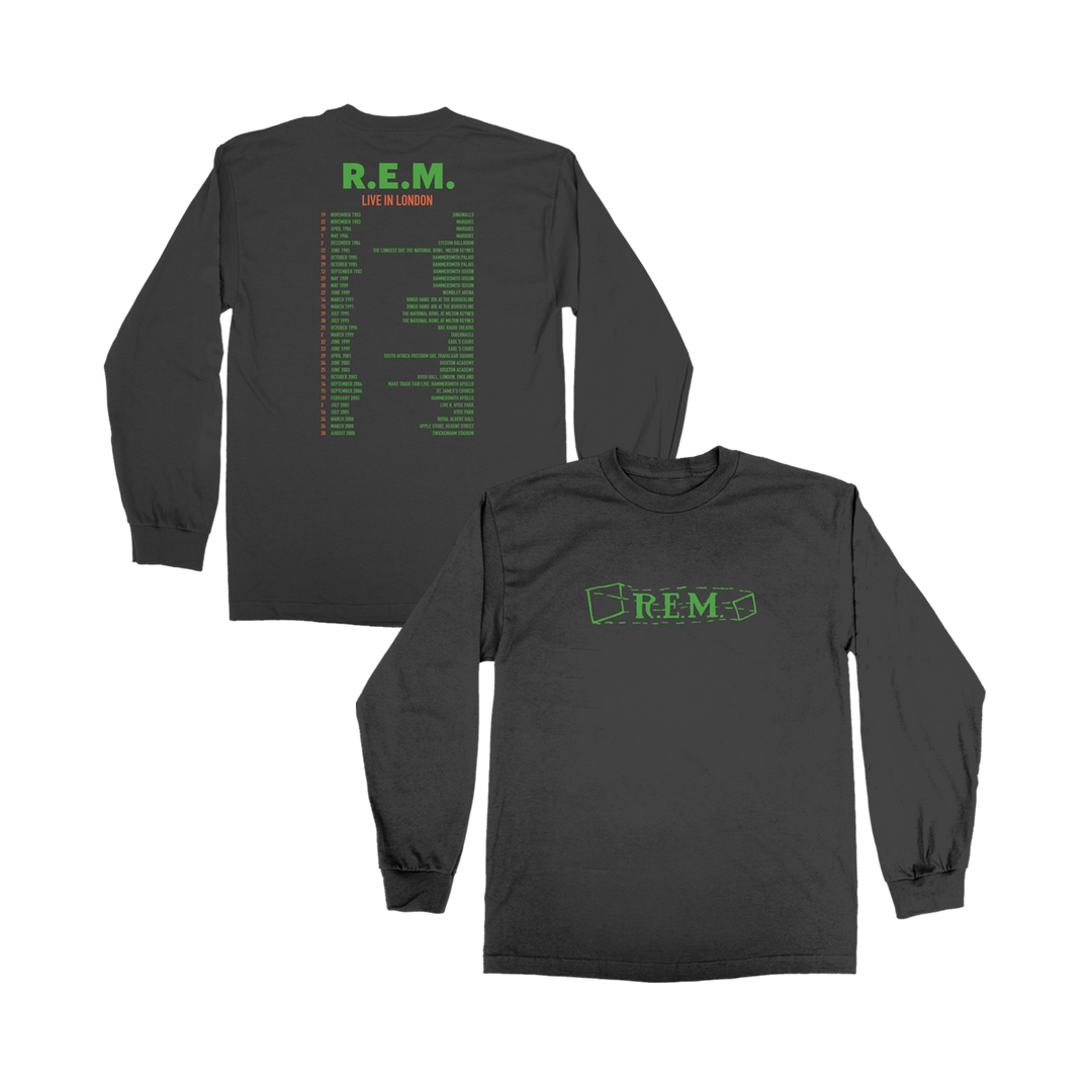 R.E.M. At The BBC (8-CD + DVD Box Set) + Live In London Long Sleeve Tee Bundle