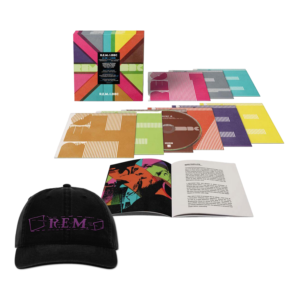 洋楽 R.E.M. AT THE BBC 8CD 1DVD R.E.M. At The BBC (8-CD + DVD Box Set) + Fables Cube Hat Bundle