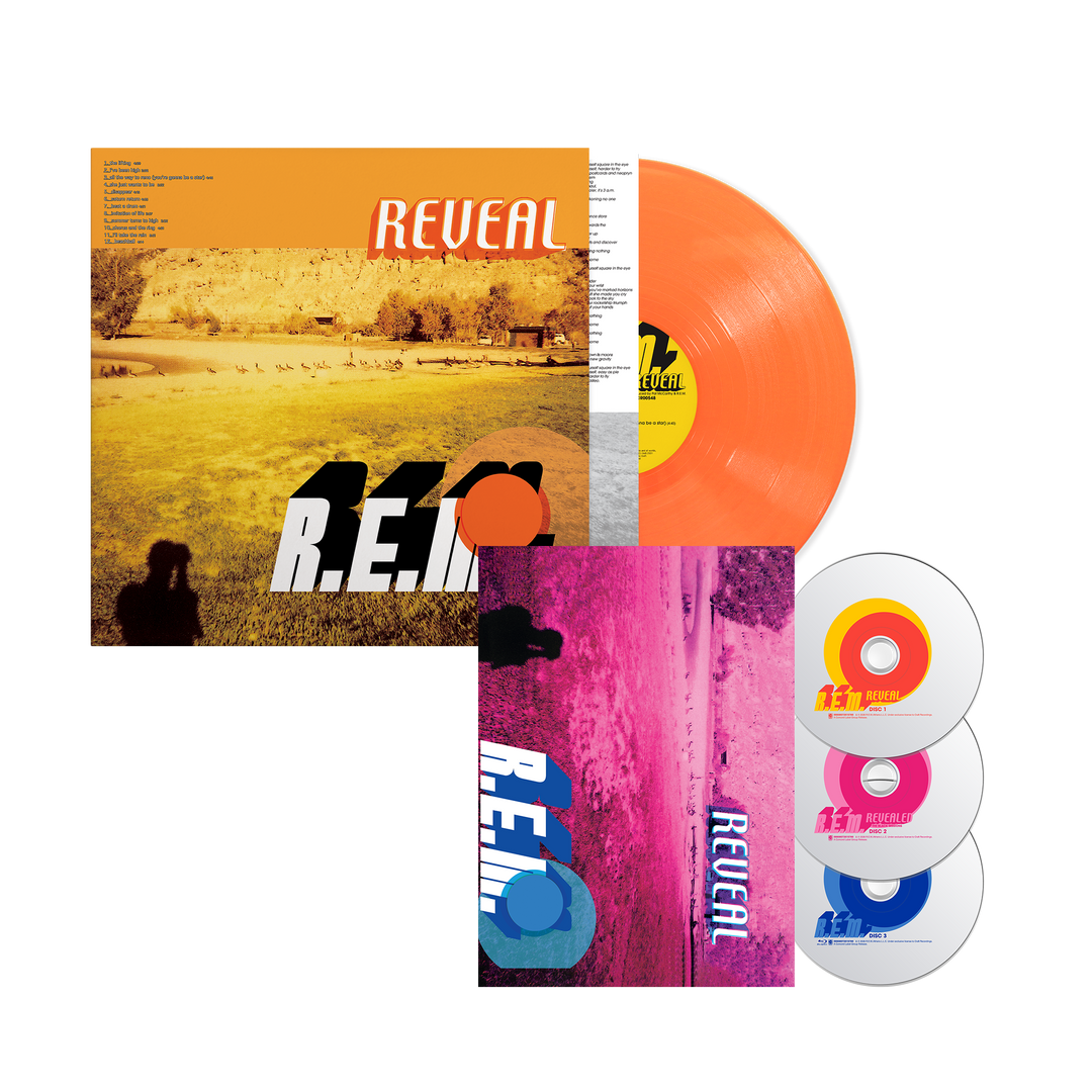 Reveal (25th Anniversary Edition, 2-CD + Blu-ray) + Reveal (Limited Neon Orange 1-LP, Exclusive) Bundle - View 1