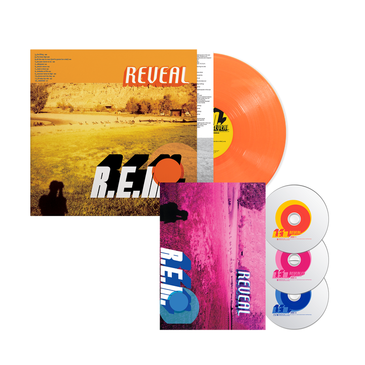 Reveal (25th Anniversary Edition, 2-CD + Blu-ray) + Reveal (Limited Neon Orange 1-LP, Exclusive) Bundle — Image 1 of 3