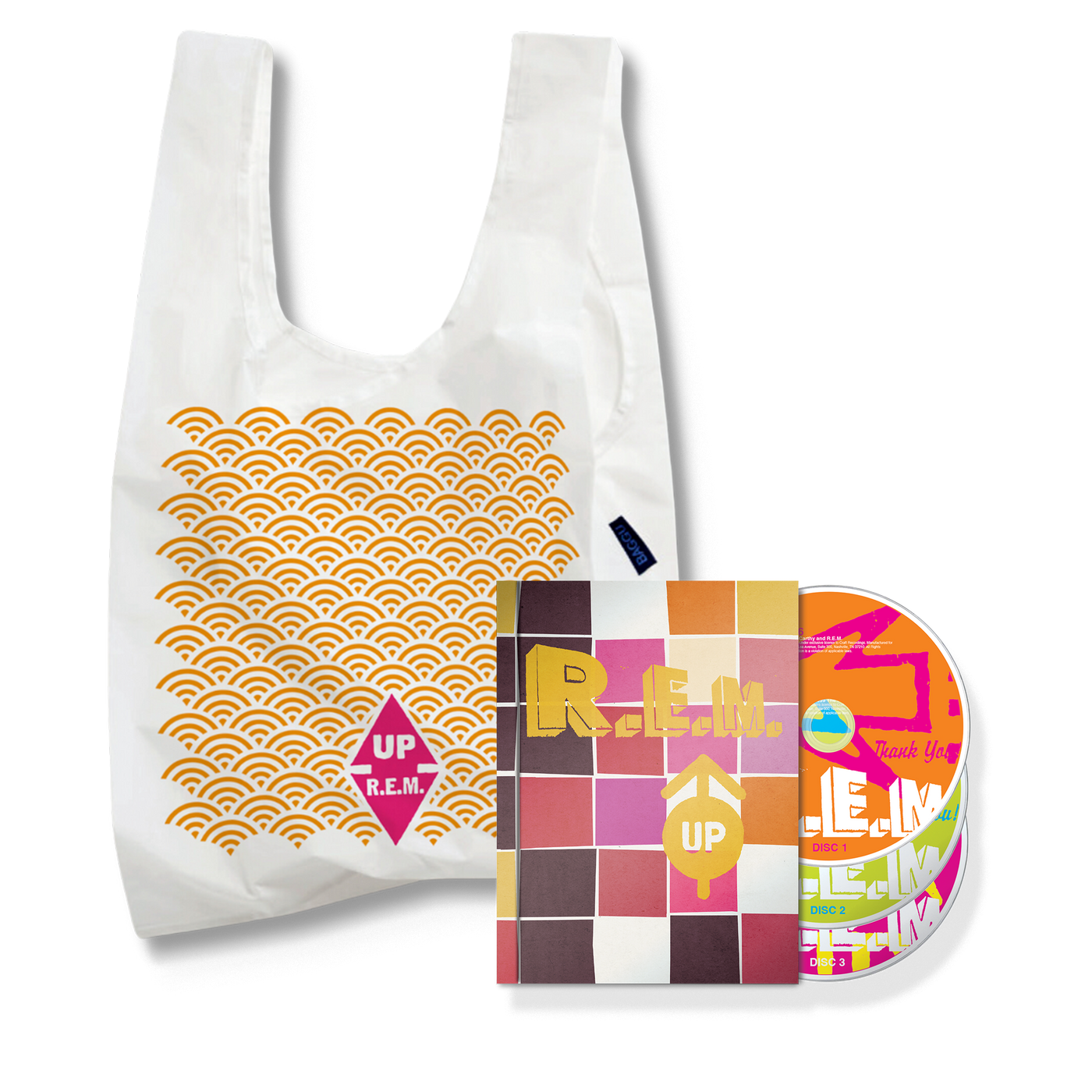 Up: 25th Anniversary Deluxe Edition (2-CD + 1 Blu-Ray) + Up Tote (Baggu) Bundle