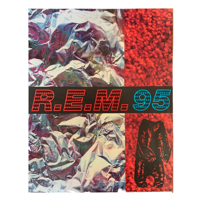 Original Monster Program from the band’s 1995 Tour - R.E.M.