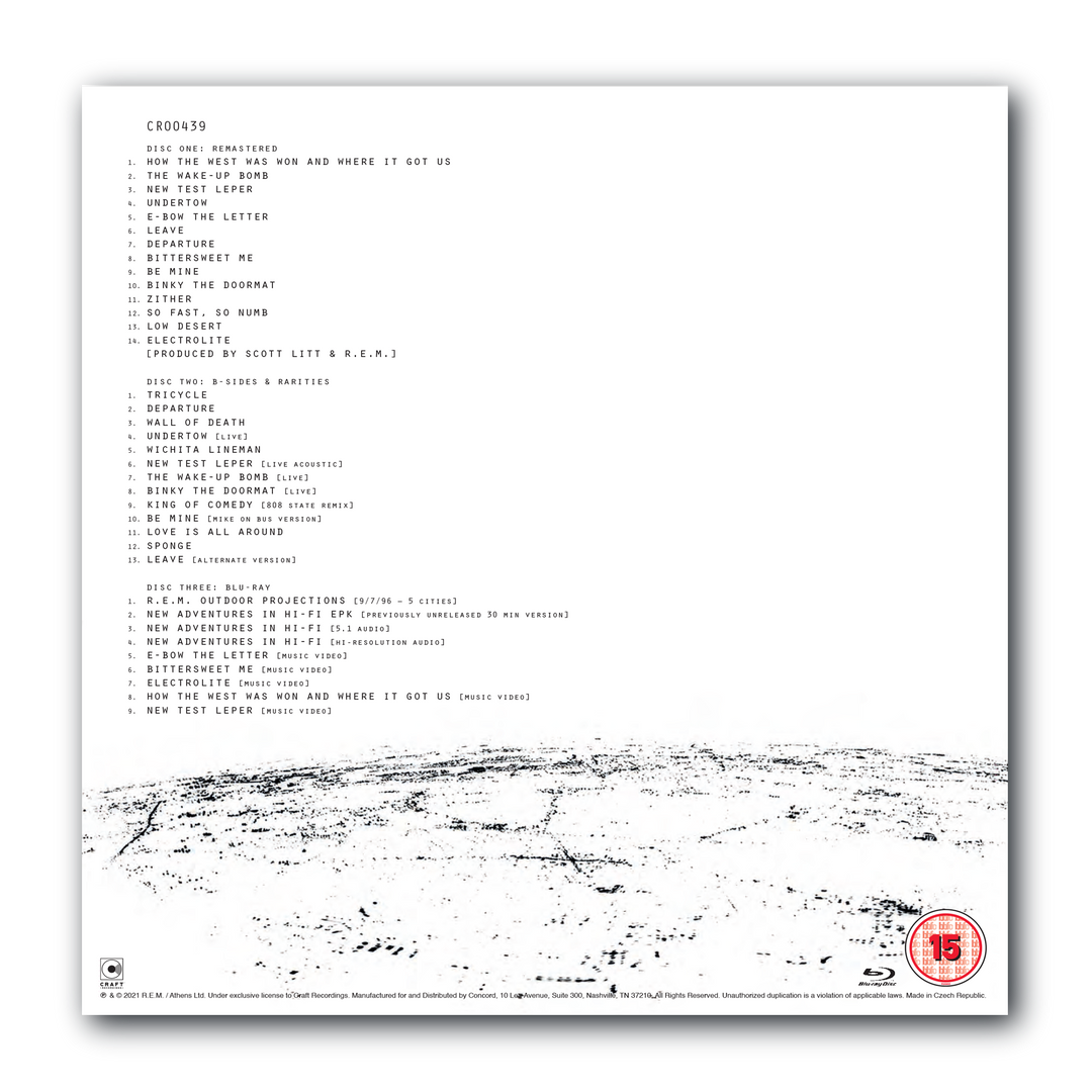 New Adventures In Hi-Fi: Deluxe 25th Anniversary Edition (2-CD + 1 New Adventures In Hi-Fi: Deluxe 25th Anniversary Edition (2-CD + 1
