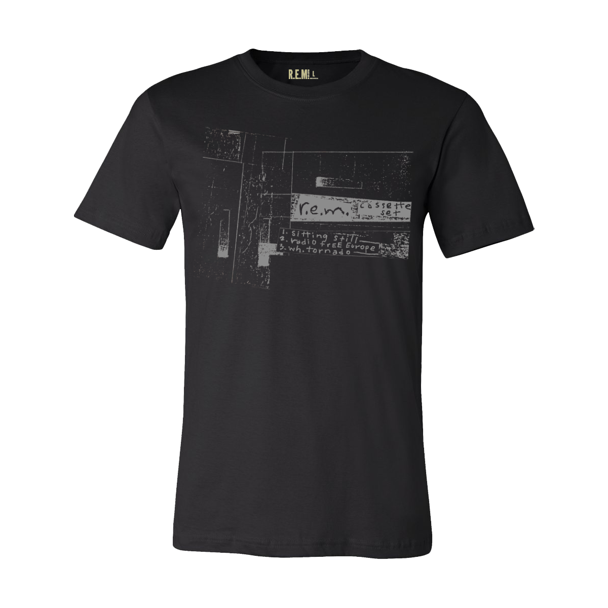 Cassette Set Tee (Dark Gray)