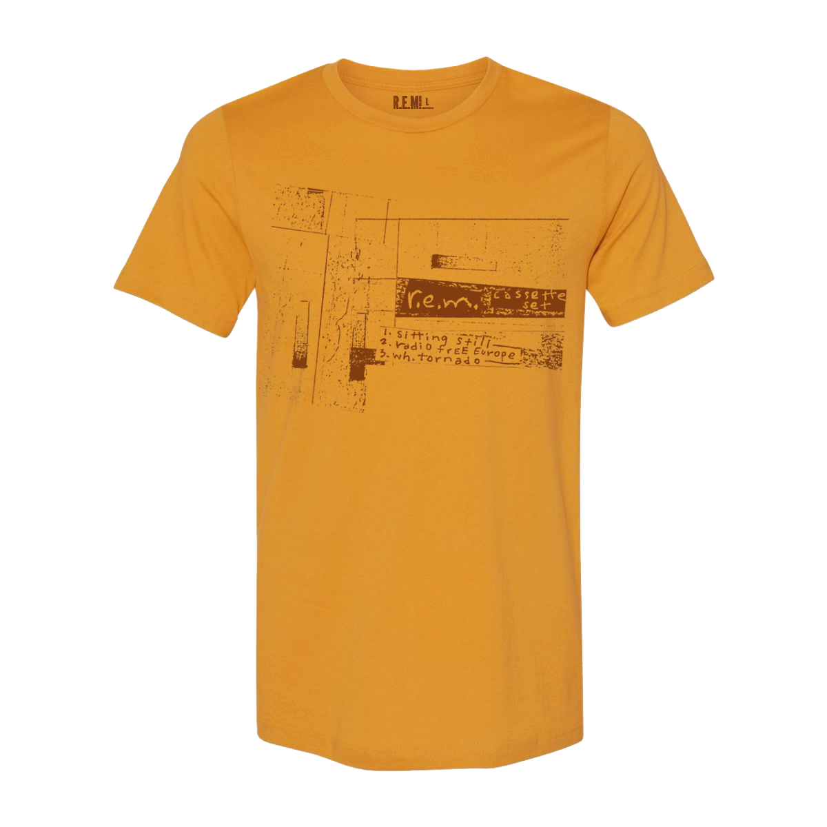 Cassette Set Tee (Mustard)